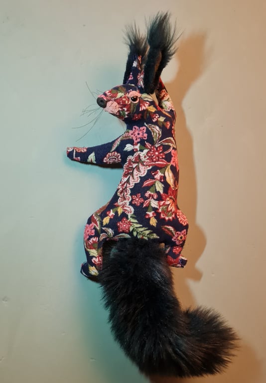  Faux squirrel wall mount - William Morris squirrel