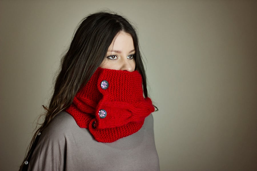 Snood, Circle scarf.