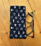 Nautical Theme Quilted Fabric Glasses Case