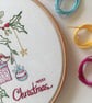 Christmas Embroidery Kit - Christmas Decorations Embroidery Kit, Hand Embroidery - Image 7