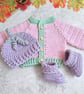 Summerween Crochet Baby Cardigan - First Autumn Gift - Image 4