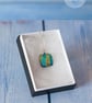 Gorgeous Dichroic fused glass pendent - Image 1