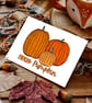 Hello Pumpkin Greeting Card - Image 2