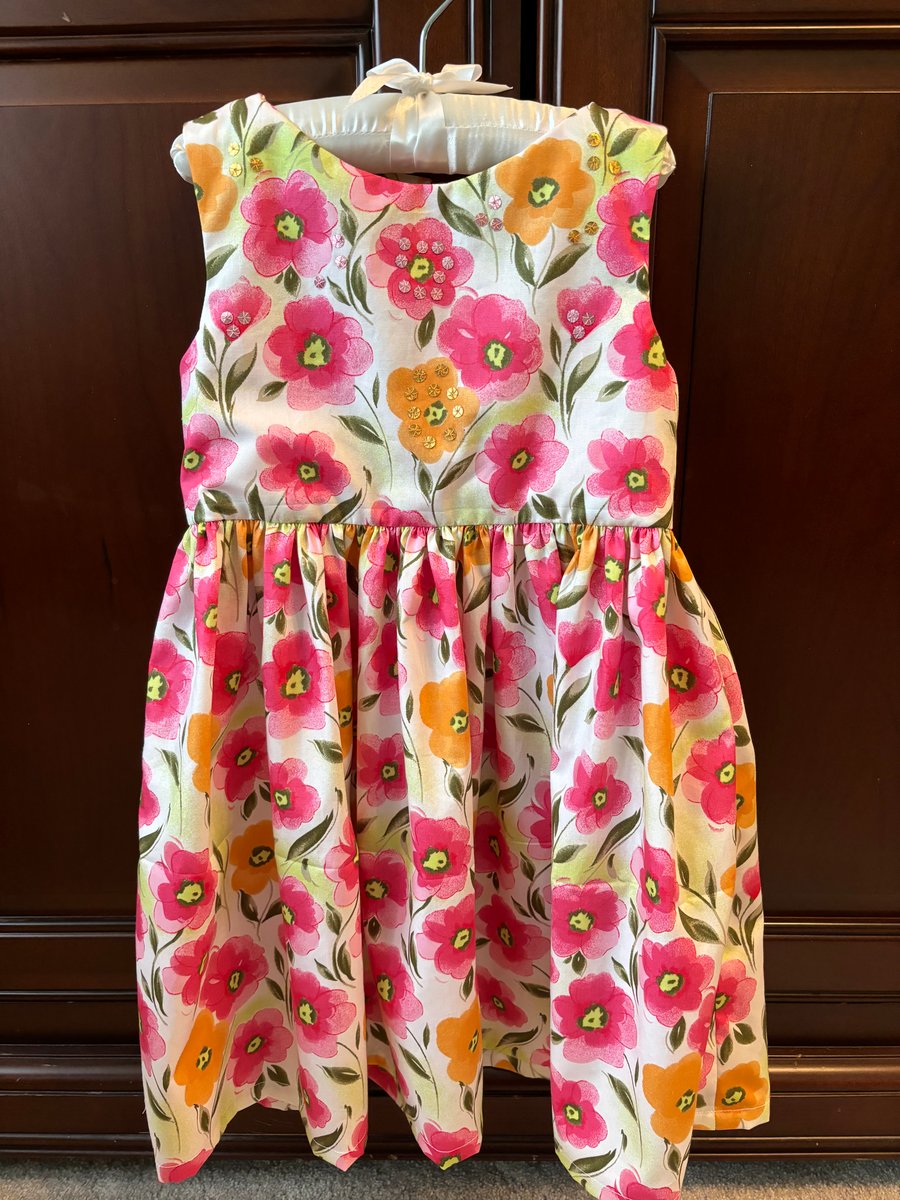 Spring Blooms Children’s Dress