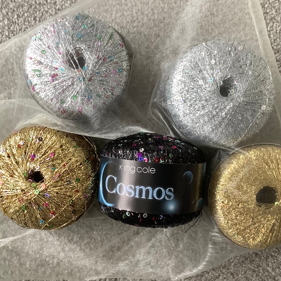 King Cole Cosmos Sequin Yarn