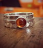 Amber Ring Stack - Image 1