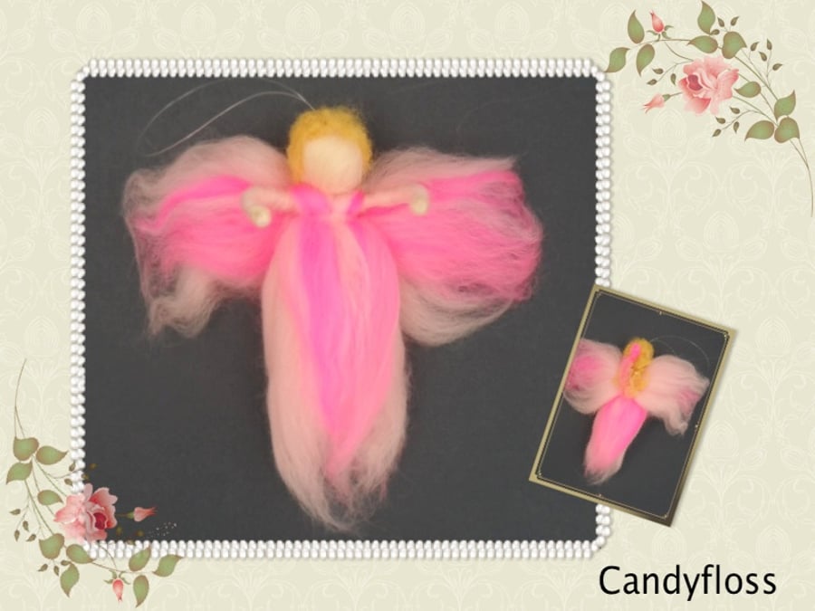 Magical Woollen Fairy (Candyfloss)