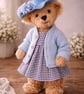 Missy Blossom Hand-sewn Mohair Teddy Bear