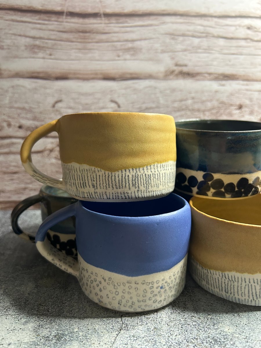 Handmade ceramic mug