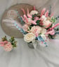 Pink Fizz Brides Bouquet and Buttonhole - Image 2