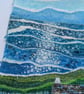 Sparkle Cottage - Painted paper collage. A4 Mounted only - Image 3