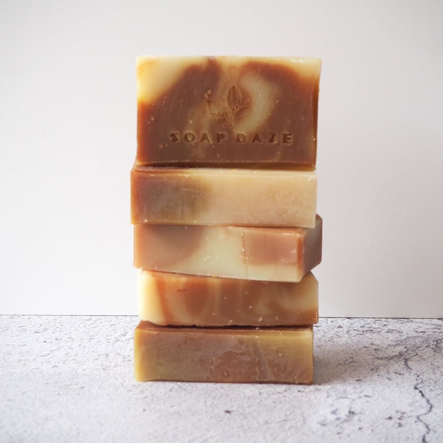 3 or 5 Black Pepper and Ginger soaps bars, multibuy, vegan