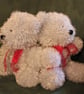 Hand Knitted Silver Bear - Image 2