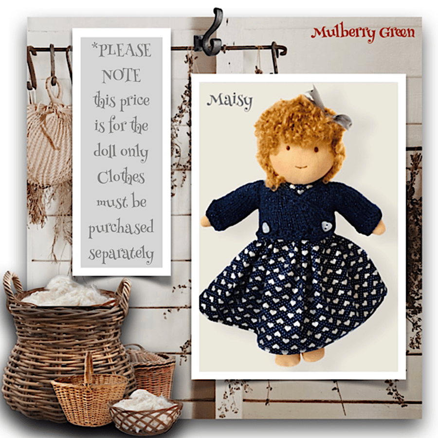 Reserved for Tina - Maisy Maydew (Maisy Muffin) - a handcrafted doll