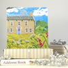 Country Cottage Card - new home card, birthday card