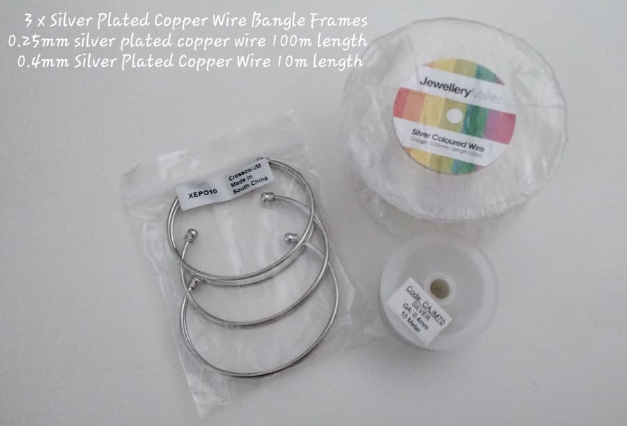 Silver Plated Copper Wire Bundle (Help a Charity)