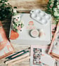 Festive Snowman Clay Kit - Air Dry Clay Christmas Craft Gift - Image 3