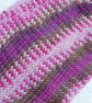 Hand-cranked Knitted Ribbed Wool Socks Size 6 to 7 - Image 4