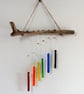 Glass rainbow wind chimes - Image 4