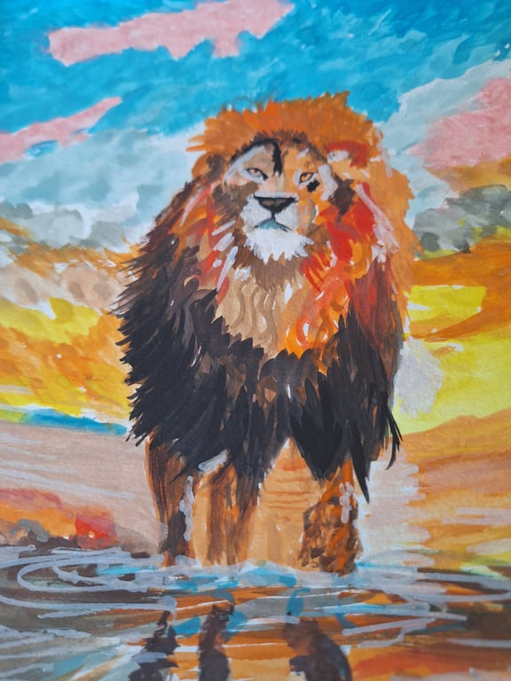 The Lion majesty 
