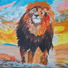 The Lion majesty 