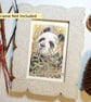 Little panda drawing, letterbox art gift, original drawing - Image 8