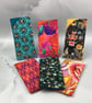 Floral glasses case, slip case, options, handmade