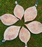 Hanging Ceramic Leaf Decorations - Image 3