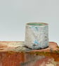 Polished edge textured tumbler. No 10