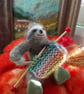 Needle felted Sloth 