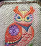 Flower Power Owl Coin Purse  - Image 2