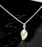 Sterling Silver Cala Lily Pearl Necklace - Image 7