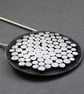 Sterling Silver Granulated Pendant G4