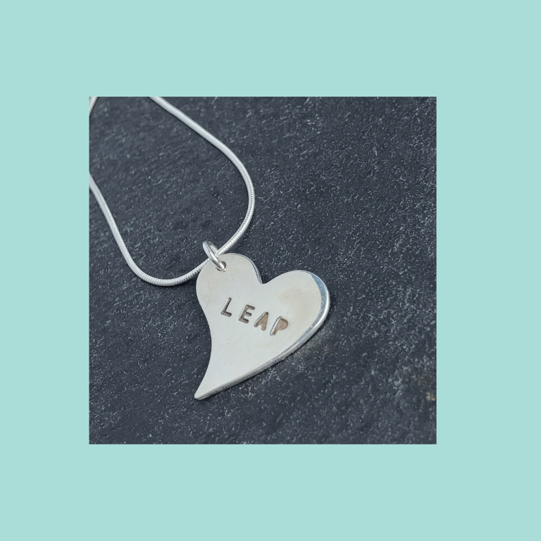 Heart Leap Pendant Necklace