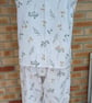 Lounge suit women's pyjama set ladies long trouser pyjamas size medium - Image 2