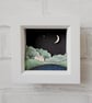 Shell Cottage Diorama, Miniature Picture, Countryside Picture - Image 1