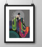 249 - Art Deco Lady Cross Stitch Pattern: 1920s Style (PDF Counted Chart 249) - Image 3