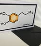 Dopamine greetings card