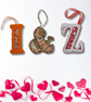 Ampersand symbol beaded decoration perfect for valentines day gifts  - Image 1