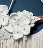 White Macrame Wall Hanging Driftwood - Boho Decor - Handmade UK - Image 5