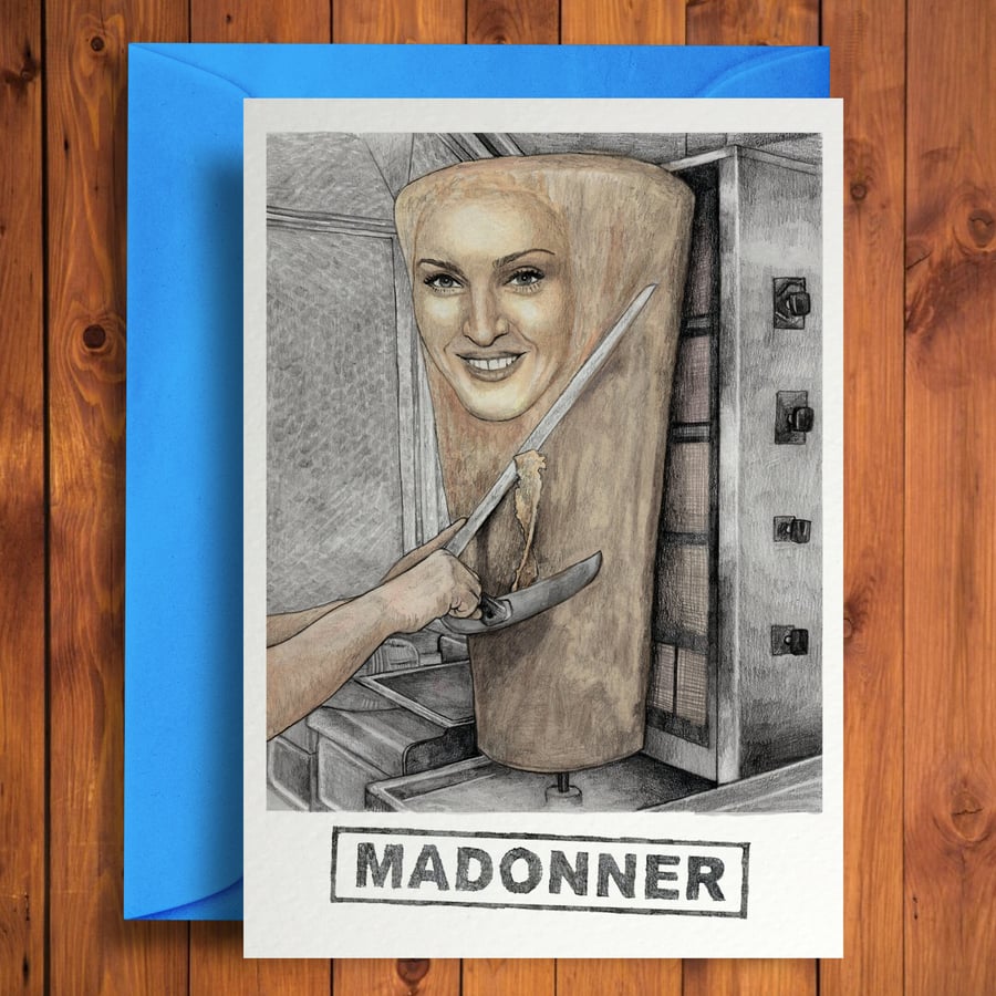 Madonner - Funny Birthday Card