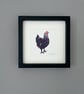 Chicken Print - black hen, chicken illustration, farm animal, country decor - Image 4