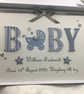 New Baby Boy Personalised Keepsake Card With Presentation Gift Box - Image 5