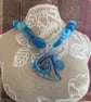 "Deep Blue Fish" Necklace  - Image 3