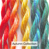 Fine Perle 16 Variegated Embroidery Thread - Autumn