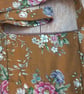 Hand made sanderson fabric long handled bag - Image 1