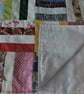 Patchwork Fabric Throw, Quilt - Rainbow - Image 5