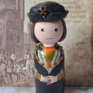 King Richard III hand painted peg doll