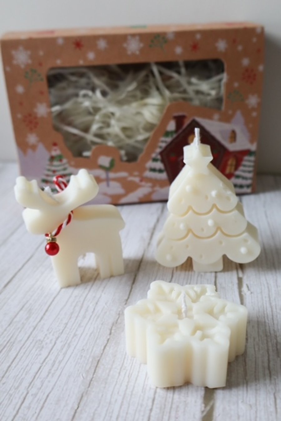 Christmas Candle Set 