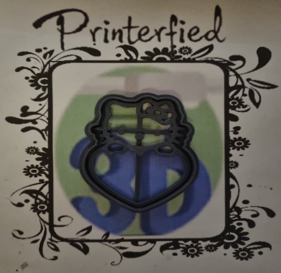 Hello Kitty Heart Cookie Press